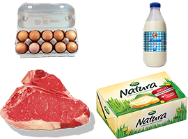 Мясо, рыба, молоко - источники полноценных белков